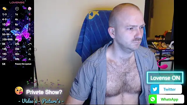 RealManHaveHairy online show from 17, 4, 2026