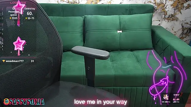 Snapshot of sassysonia chatting on 26, 2, 2025 sassysonia online show from 26, 2, 2025