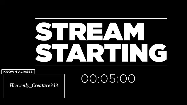 Heavenly Creature333 online show from 10, 1, 2026