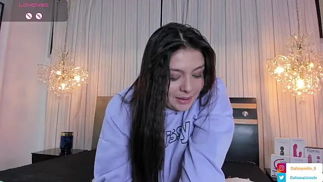 DahianaLincoln online show from 12, 1, 2025