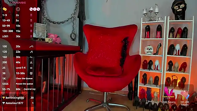 MistressAndre online show from 4, 10, 2025