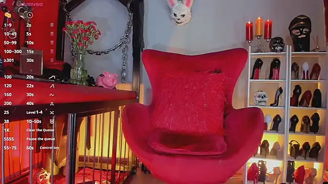 MistressAndre online show from 25, 10, 2025