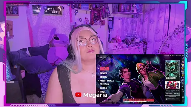 MegariaB online show from 2, 1, 2025