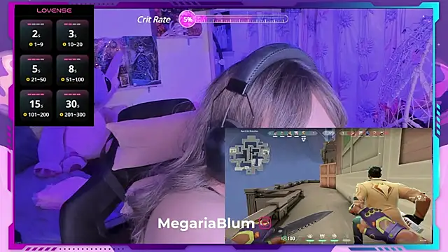 MegariaB online show from 17, 1, 2025