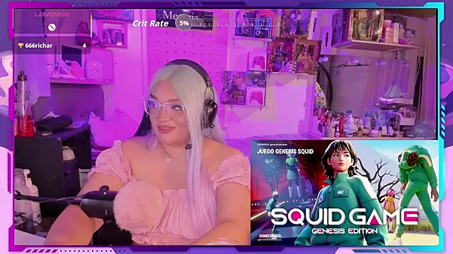 MegariaB online show from 4, 11, 2025