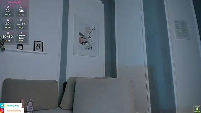 EnriqueBarberry online show from 6, 11, 2025