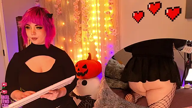 Angel-Lewd-Cake online show from 16, 11, 2025