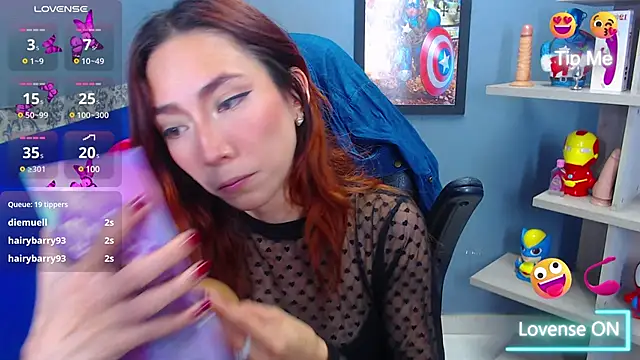 Erika Stevens online show from 9, 3, 2025