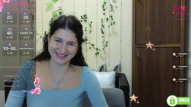 Alianna Solo Kisses online show from 19, 10, 2025