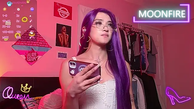 Snapshot of moonfiredancer chatting on 5, 6, 2026 moonfiredancer online show from 5, 6, 2026