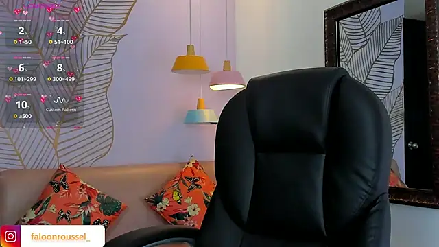 FaloonRoussel online show from 22, 2, 2025