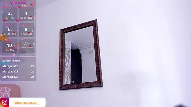 FaloonRoussel online show from 13, 3, 2025