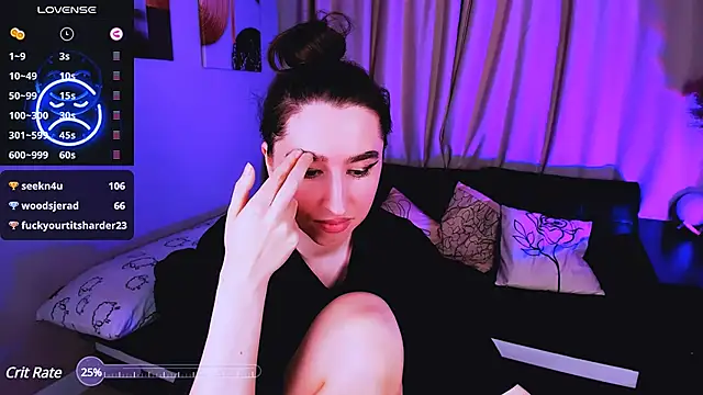 Lily xBabe online show from 8, 3, 2025