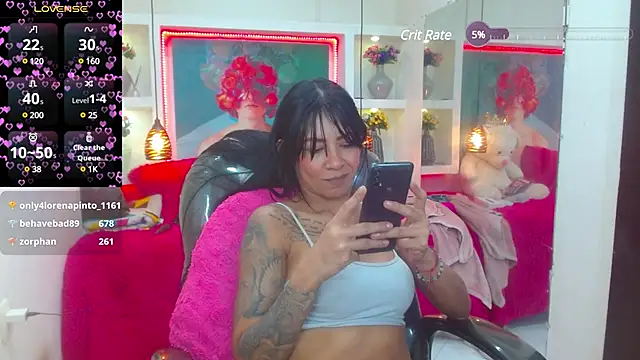 Snapshot of lorenapinto chatting on 9, 1, 2025 lorenapinto online show from 9, 1, 2025