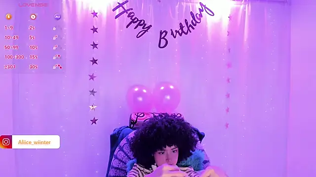 Alice winter  online show from 19, 1, 2025