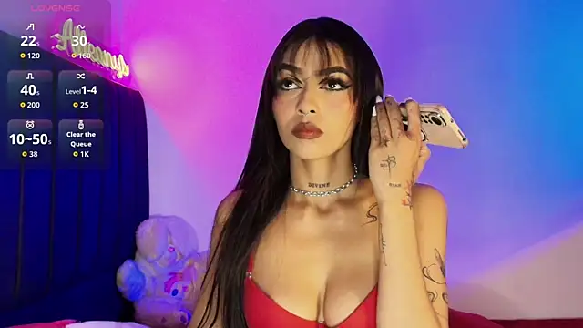 Alleanys Cristal online show from 23, 10, 2025