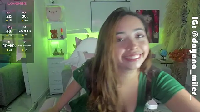  dayana miler online show from 19, 3, 2025