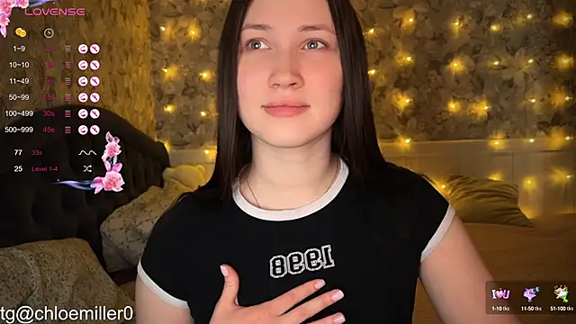 ChloeMillerMeow online show from 19, 2, 2025