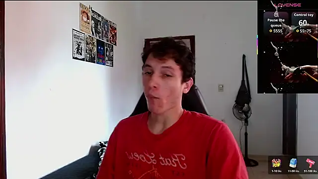 Snapshot of deividcloud36 chatting on 5, 6, 2026 deividcloud36 online show from 5, 6, 2026