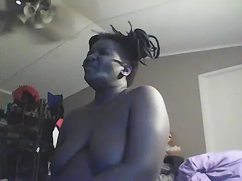 Snapshot of EbonyFetishQueen chatting on 13, 6, 2026 EbonyFetishQueen online show from 13, 6, 2026