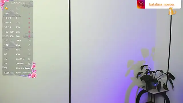 Katalina novoa online show from 14, 6, 2026
