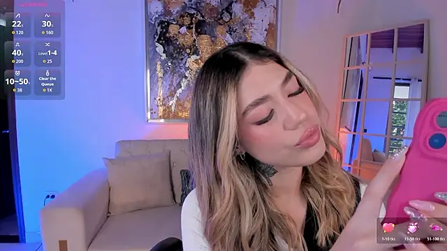 ViolettHansson online show from 13, 2, 2026