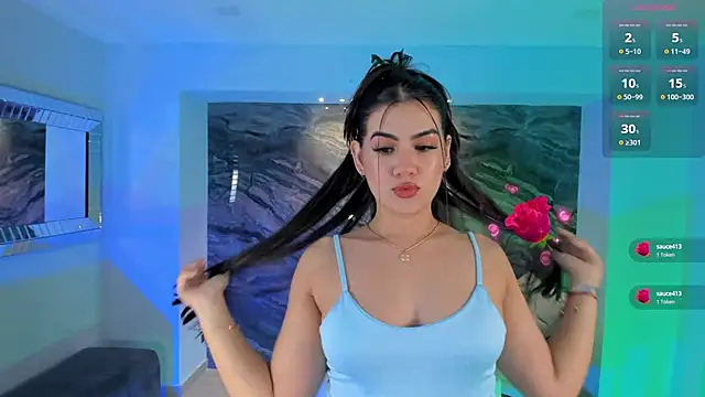 AngelicaVega online show from 12, 1, 2025
