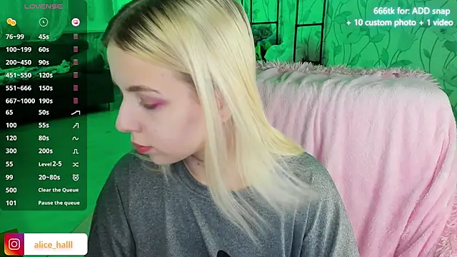 Alice Halle online show from 9, 12, 2024