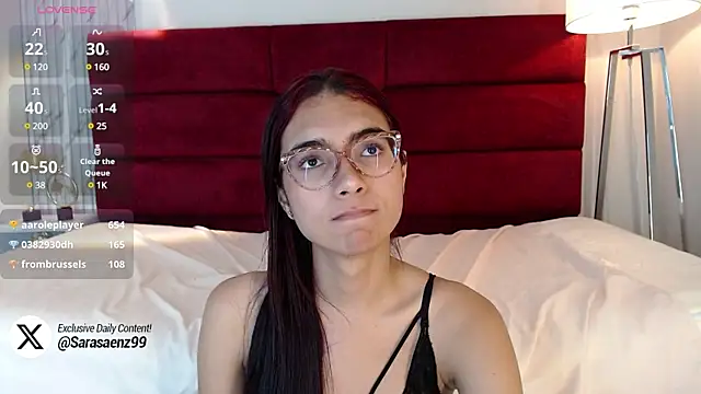 Snapshot of sara_saenz99 chatting on 22, 1, 2025 sara saenz99 online show from 22, 1, 2025