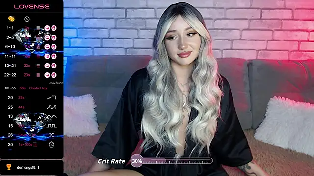 Eva Evile online show from 3, 11, 2025