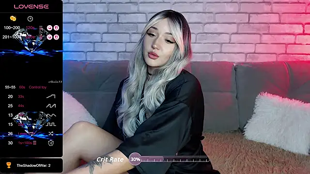 Eva Evile online show from 7, 11, 2025