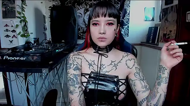 Snapshot of Demongirl6666 chatting on 14, 2, 2025 Demongirl6666 online show from 14, 2, 2025