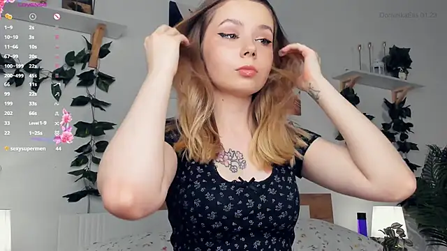 DominikaElis online show from 23, 1, 2025