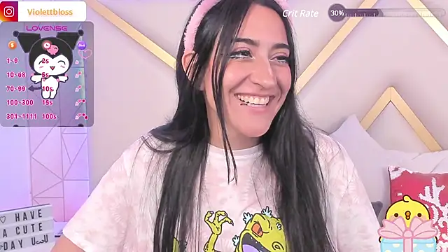 Snapshot of Violettbloss chatting on 10, 12, 2024 Violettbloss online show from 10, 12, 2024