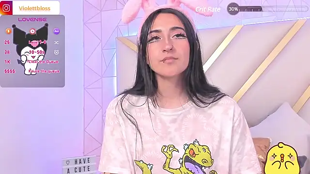 Snapshot of Violettbloss chatting on 10, 12, 2024 Violettbloss online show from 10, 12, 2024