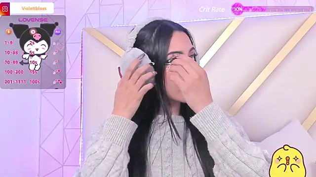 Snapshot of Violettbloss chatting on 12, 12, 2024 Violettbloss online show from 12, 12, 2024