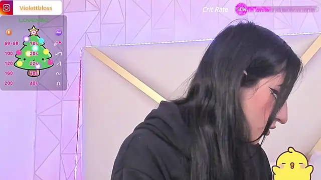 Snapshot of Violettbloss chatting on 17, 12, 2024 Violettbloss online show from 17, 12, 2024