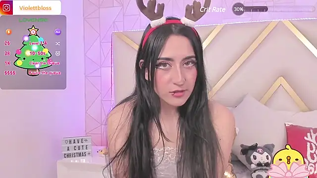 Snapshot of Violettbloss chatting on 20, 12, 2024 Violettbloss online show from 20, 12, 2024