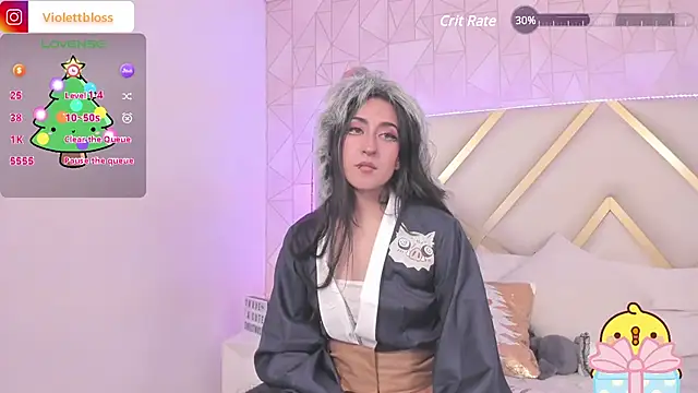 Snapshot of Violettbloss chatting on 20, 12, 2024 Violettbloss online show from 20, 12, 2024