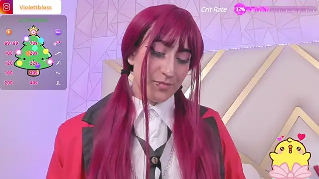 Snapshot of Violettbloss chatting on 24, 12, 2024 Violettbloss online show from 24, 12, 2024