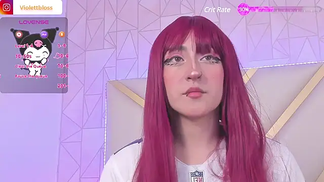 Snapshot of Violettbloss chatting on 13, 1, 2025 Violettbloss online show from 13, 1, 2025