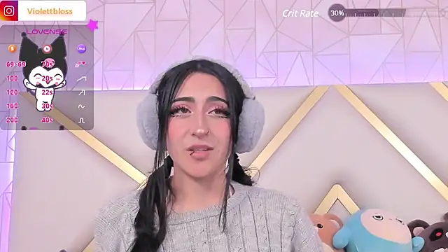 Snapshot of Violettbloss chatting on 28, 1, 2025 Violettbloss online show from 28, 1, 2025