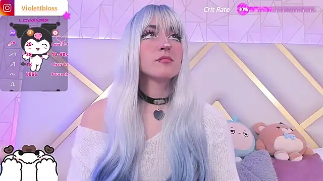Snapshot of Violettbloss chatting on 14, 3, 2025 Violettbloss online show from 14, 3, 2025