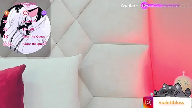 Snapshot of Violettbloss chatting on 20, 9, 2025 Violettbloss online show from 20, 9, 2025