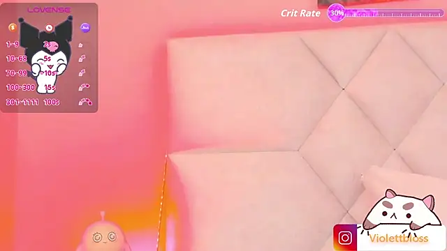 Snapshot of Violettbloss chatting on 9, 10, 2025 Violettbloss online show from 9, 10, 2025