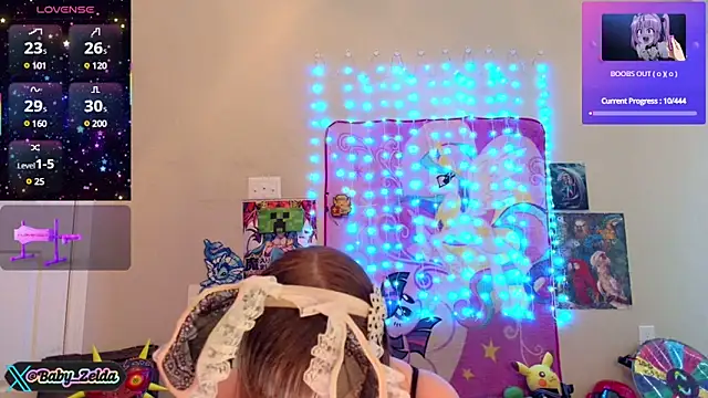 Snapshot of BabyZelda chatting on 8, 3, 2025 BabyZelda online show from 8, 3, 2025