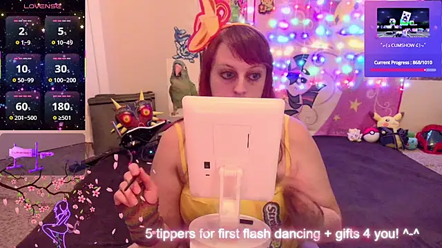 BabyZelda online show from 18, 3, 2026