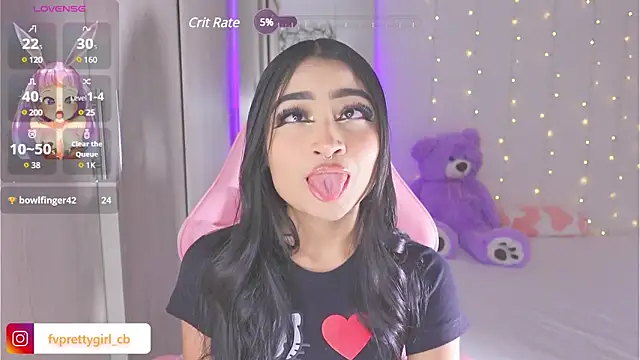 Snapshot of urfavprettygirl chatting on 14, 3, 2025 urfavprettygirl online show from 14, 3, 2025