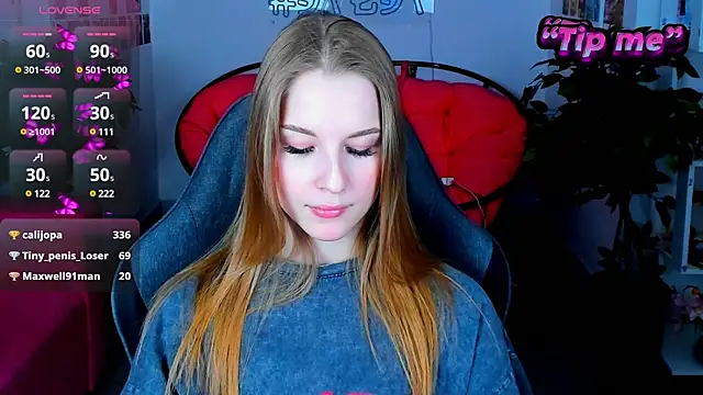 CuteMousee online show from 4, 1, 2025