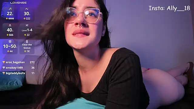 Snapshot of Ally_addams chatting on 30, 12, 2024 Ally addams online show from 30, 12, 2024